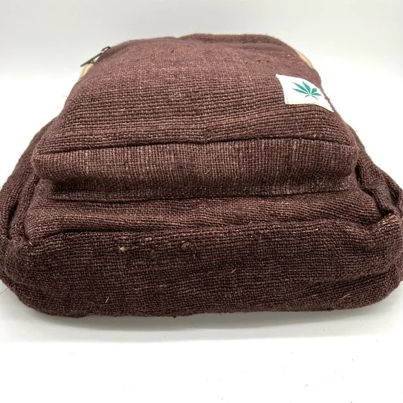 Kailash Himalayan Pure Hemp Brown Backpack - Picture 14 of 16